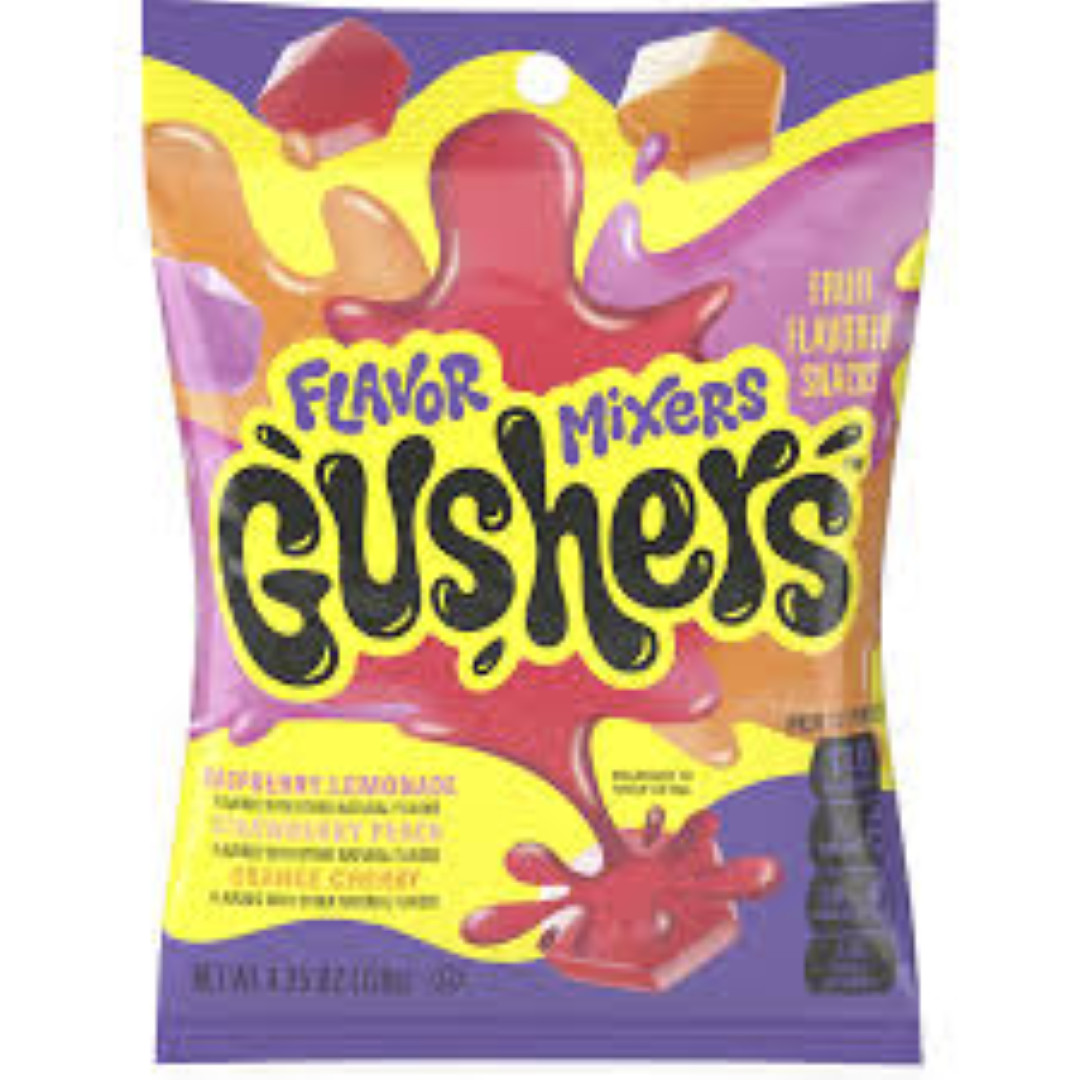 FRUIT GUSHERS MIXERS FRUIT 136G